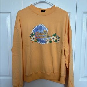 Pacific Sunwear Orange Sweatshirt